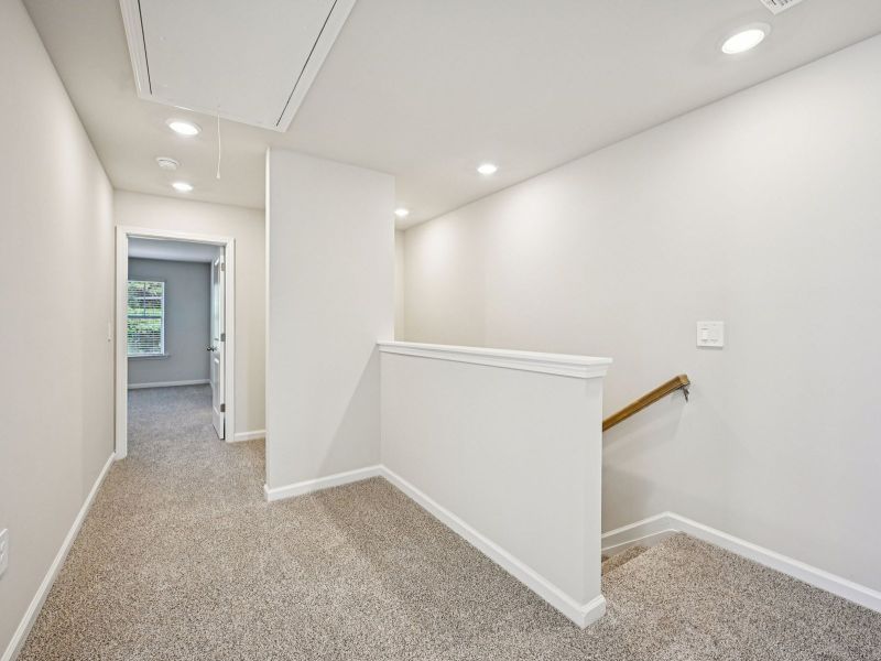 The Lancaster floorplan with the Elemental White interior package.