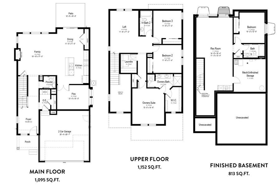 2D floor plan layout for the Starling by View Homes in Buffalo Highlands – Commerce City, Commerce City, CO (Image 3). 2D floor plan layout for the Starling by View Homes in Buffalo Highlands – Commerce City, Commerce City, CO (Image 3).