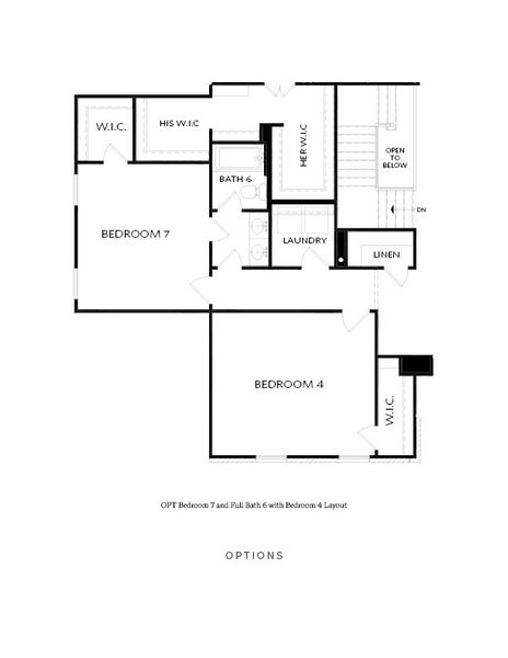 OPT Bedroom 7 & Bedroom 4