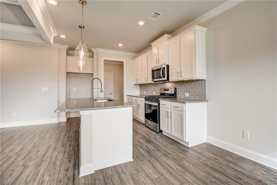 Furnished interior view inside a new home in Summerlin, Winder (Image 14). Furnished interior view inside a new home in Summerlin, Winder (Image 14).