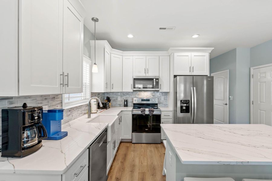Furnished interior view inside a new home in , Surfside Beach (Image 5).