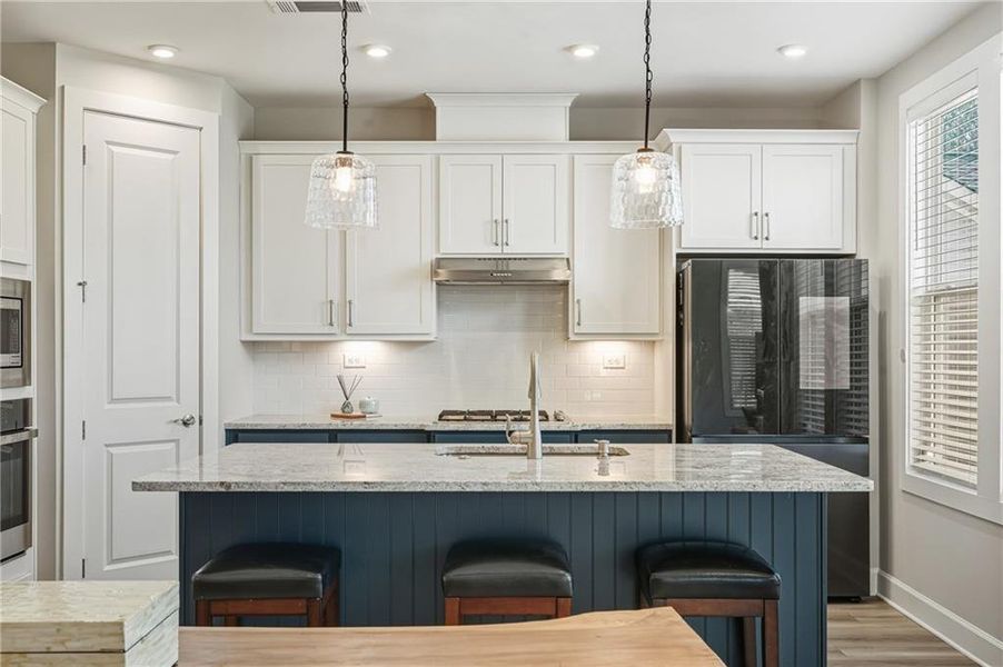 Furnished interior view inside a new home in , Hoschton (Image 12).