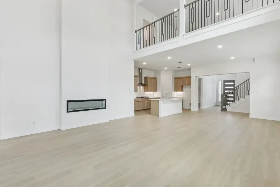 Open Floor Plan in the Da Vinci II home plan by Trophy Signature Homes – REPRESENTATIVE PHOTO