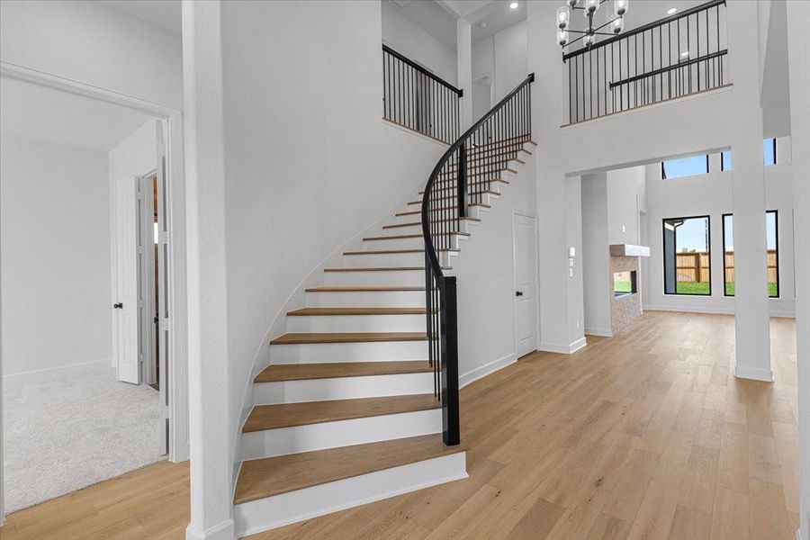 Spacious, unfurnished interior of a new home in Jordan Ranch 70′ Lots, Fulshear (Image 20). Spacious, unfurnished interior of a new home in Jordan Ranch 70′ Lots, Fulshear (Image 20).