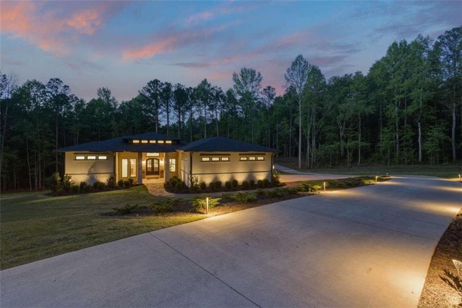 Front exterior of a new home in , Whitesburg, GA, highlighting curb appeal (Image 25).