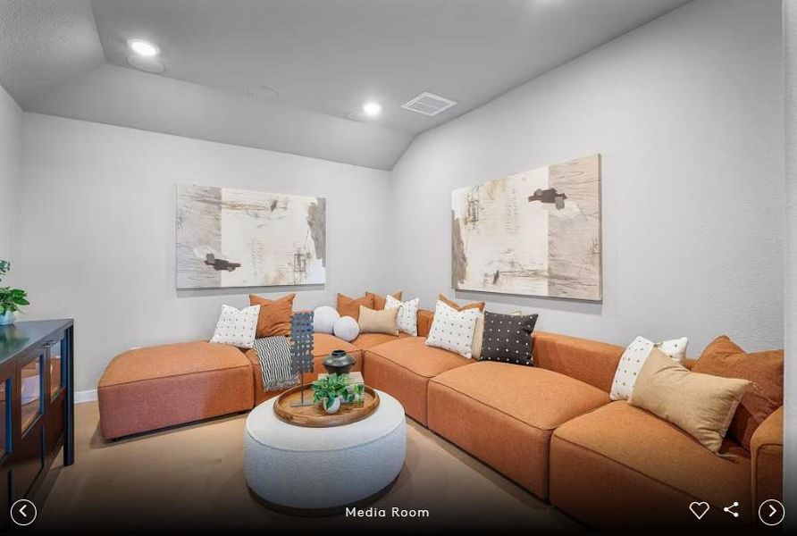 Interior photos- Photo of Pulte model home with same floor plan, not of actual home listed.