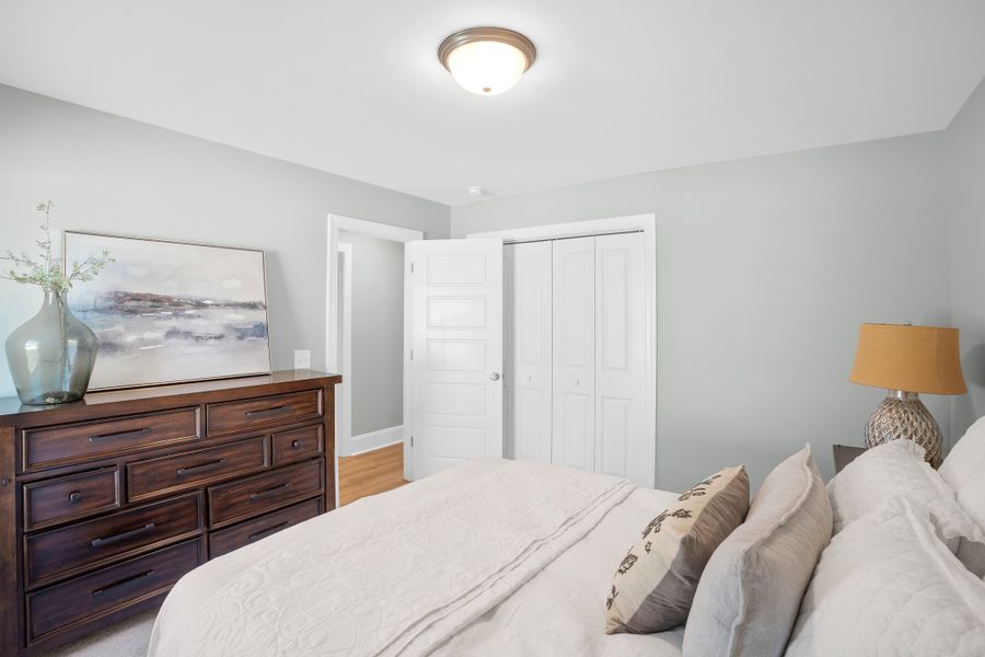 Representative furnished interior of a home built from the Shoreline by Bill Clark Homes in Osprey Landing, Southport (Image 19).