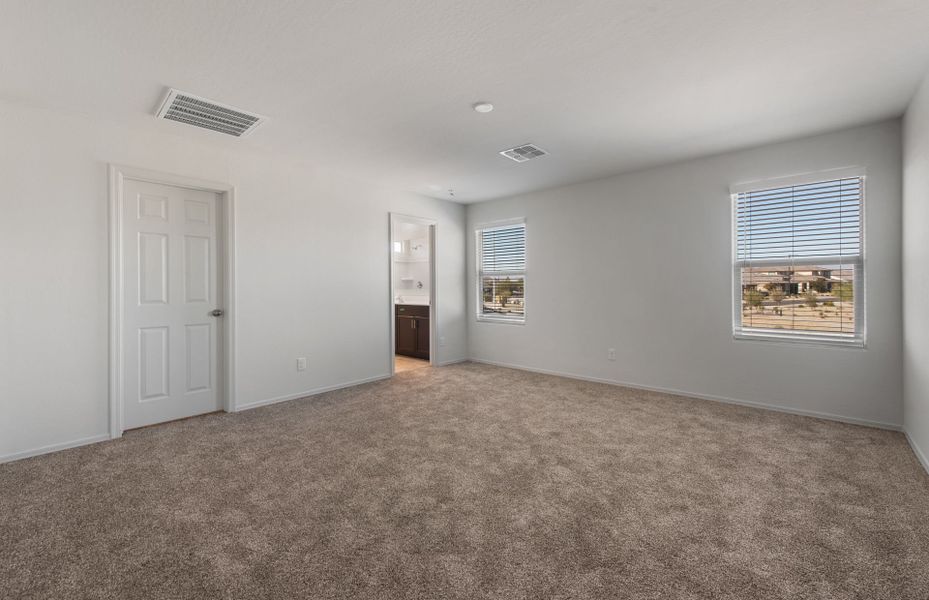 Spacious, unfurnished interior of a new home in El Rancho Santa Rosa, Maricopa (Image 14). Spacious, unfurnished interior of a new home in El Rancho Santa Rosa, Maricopa (Image 14).
