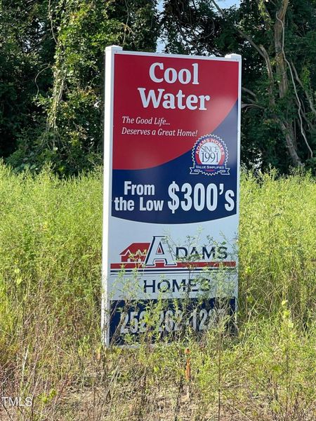 Coolwater Sign