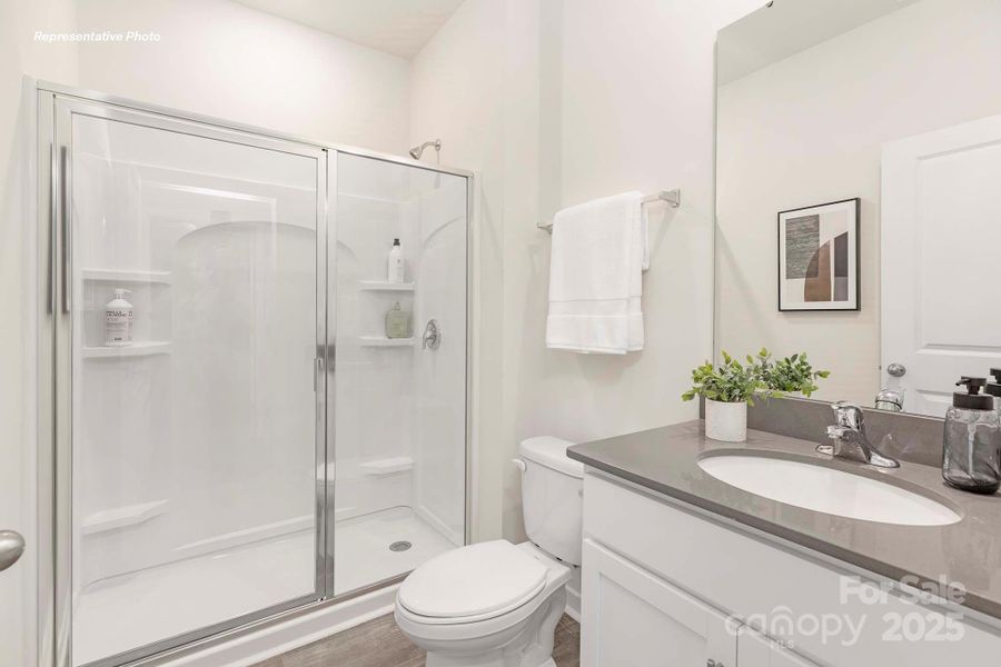 Furnished interior view inside a new home in Fergus Crossing, York (Image 21).