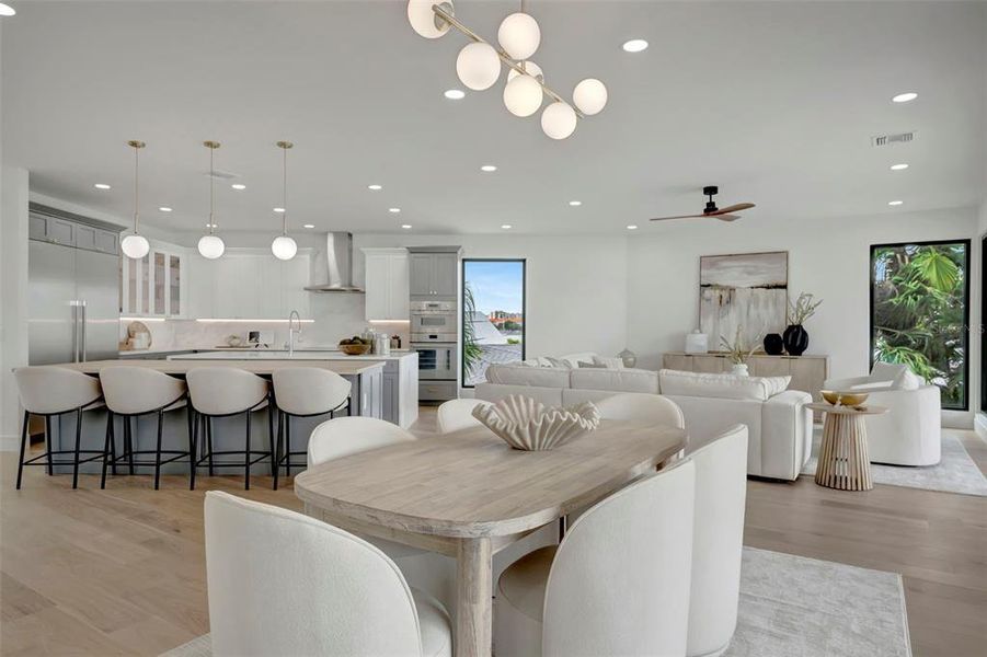 Furnished interior view inside a new home in , St. Petersburg (Image 48).