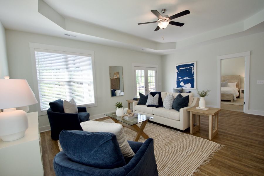 Furnished interior view inside a new home in Parkwood Estates, Leland (Image 14). Furnished interior view inside a new home in Parkwood Estates, Leland (Image 14).