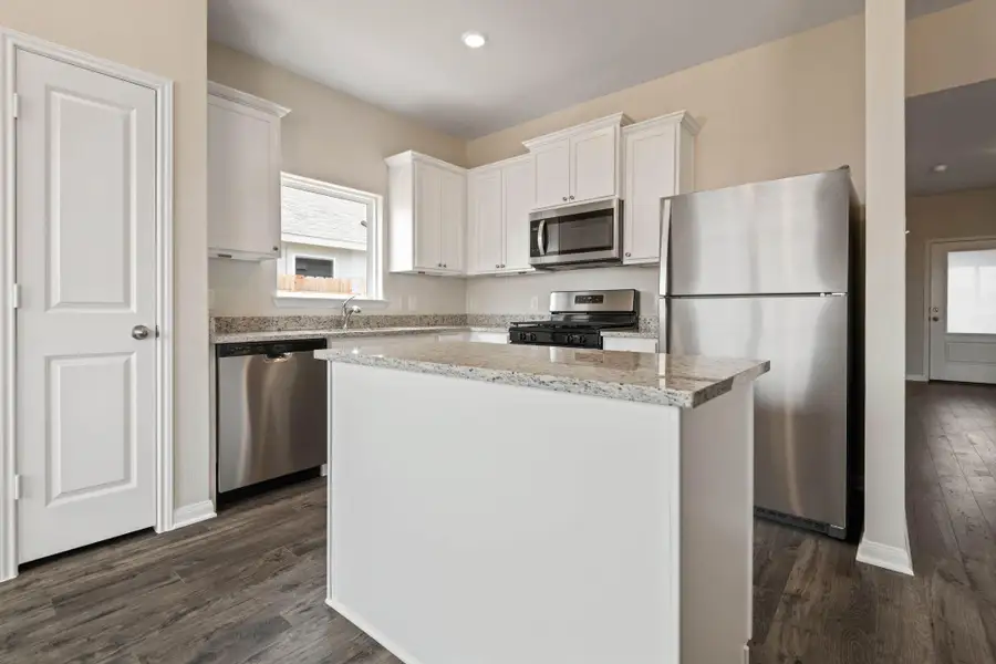 Furnished interior view inside a new home in Trails at Cochran Ranch, Waller (Image 4).