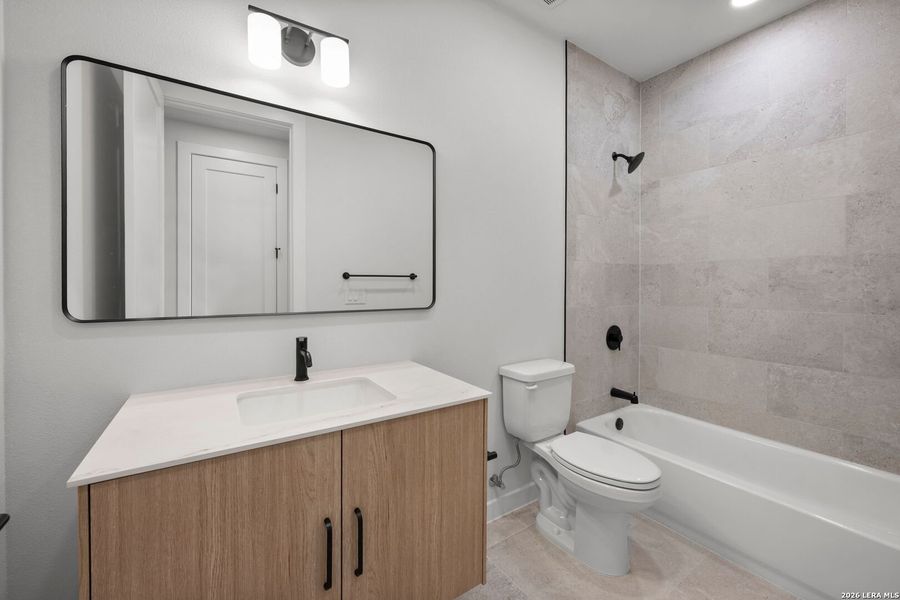 Furnished interior view inside a new home in Dovetail, New Braunfels (Image 11).