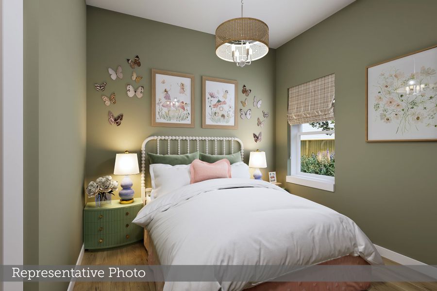 Furnished interior view inside a new home in Landmark, Denton (Image 4).