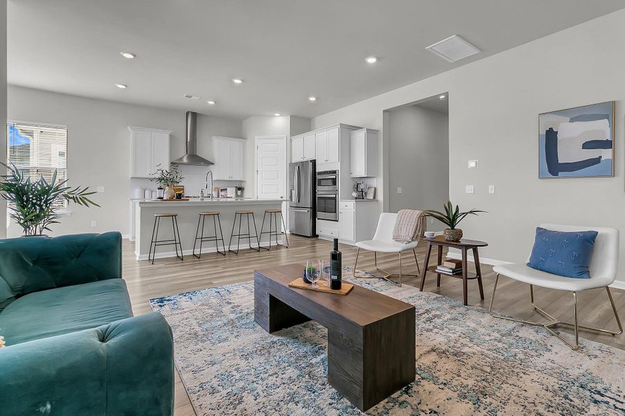 Furnished interior view inside a new home in Horizons at Summers Corner | 55+: The Legends, Summerville (Image 13).