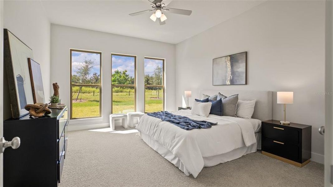Furnished interior view inside a new home in Mandarin Grove, Palmetto (Image 7).