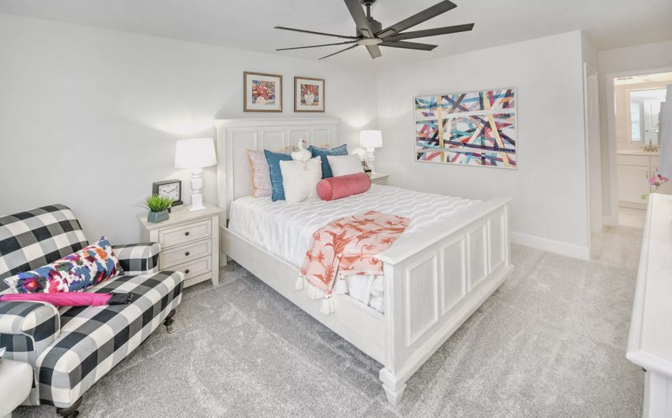 Furnished interior view inside a new home in Woodhaven, Port Orange (Image 14).