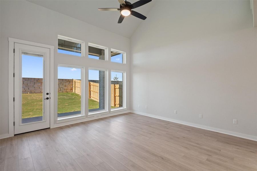 Spacious, unfurnished interior of a new home in Flora, Hutto (Image 38).
