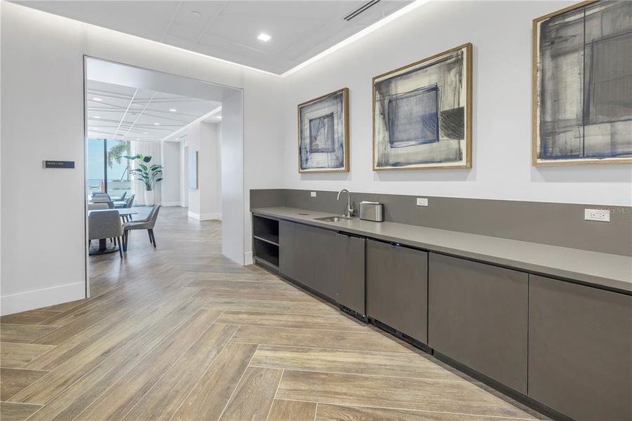 Furnished interior view inside a new home in , St. Petersburg (Image 23).