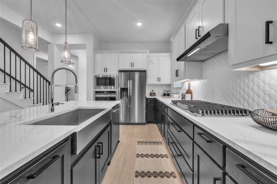 Furnished interior view inside a new home in Karis, Crowley (Image 27).