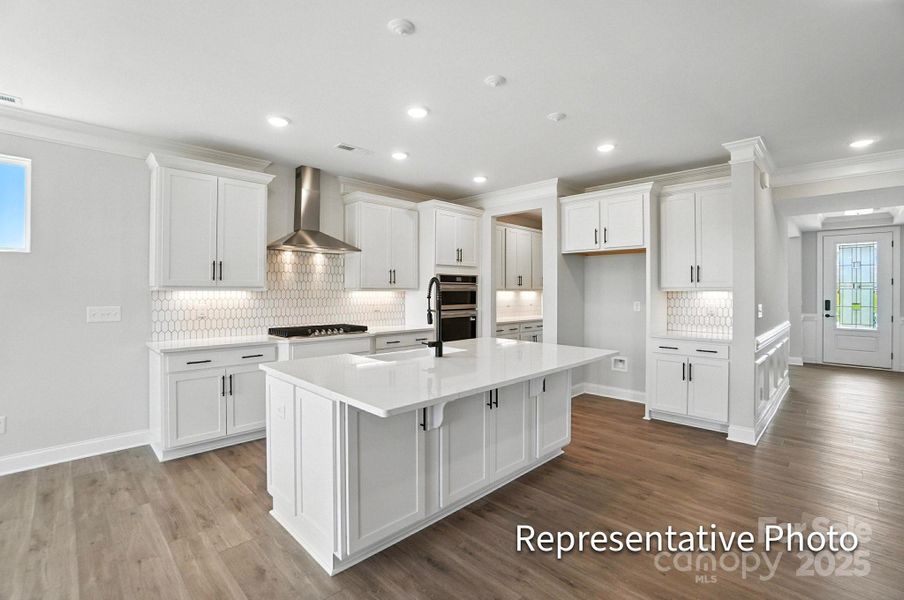 Furnished interior view inside a new home in The Meadows at Laurelbrook, Sherrills Ford (Image 12).