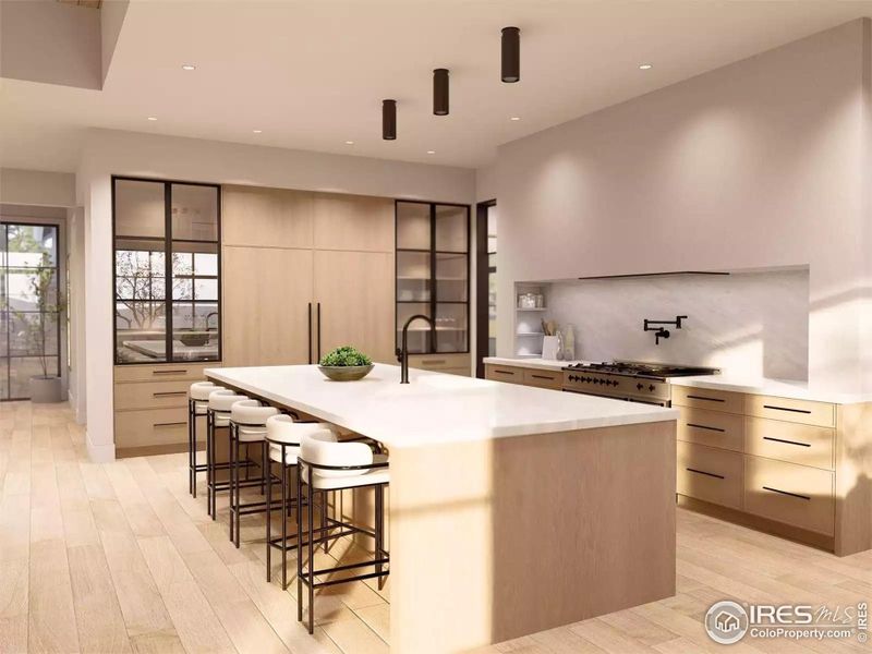 PHOTOS NOT OF ACTUAL HOME. Concept of Kitchen