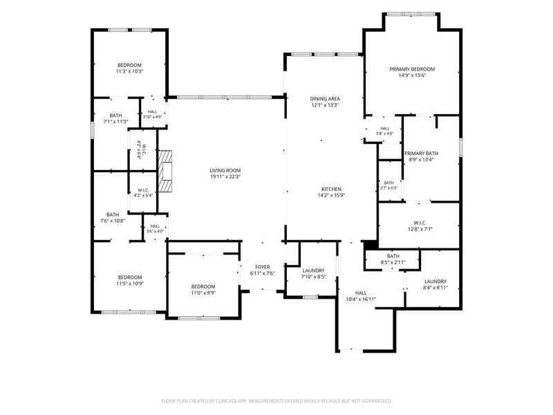 2D floor plan layout of this home in , Roman Forest, TX (Image 5).