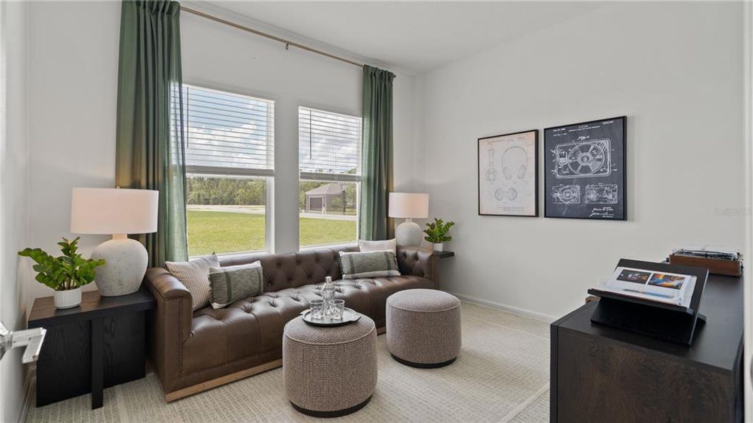 Furnished interior view inside a new home in , Kissimmee (Image 6).