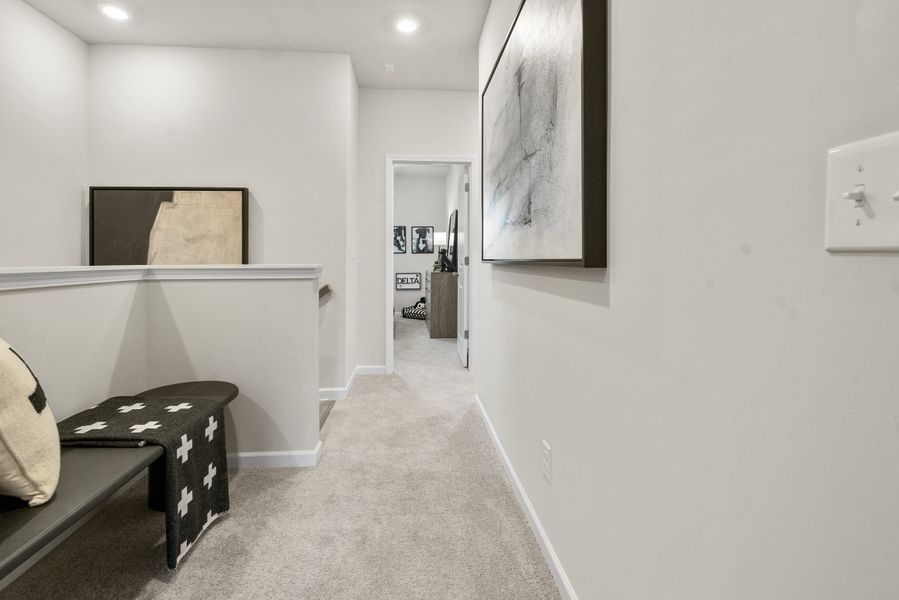 Furnished interior view inside a new home in Alder Creek, Cumming (Image 20).