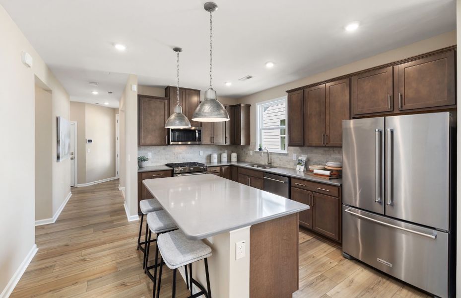Representative furnished interior of a home built from the Contour by Del Webb in Carolina Overlook, Clayton (Image 25).