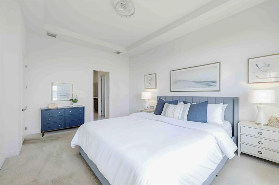 Furnished interior view inside a new home in , Port St. Lucie (Image 16).