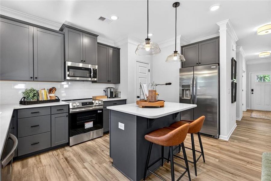 Furnished interior view inside a new home in Sagebrook, Powder Springs (Image 10).
