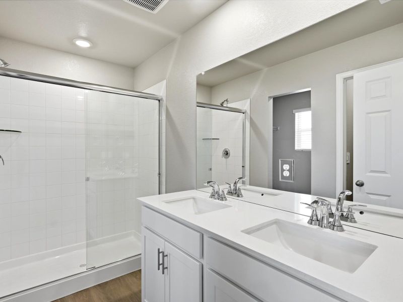 Furnished interior view inside a new home in York Station, Thornton (Image 6).