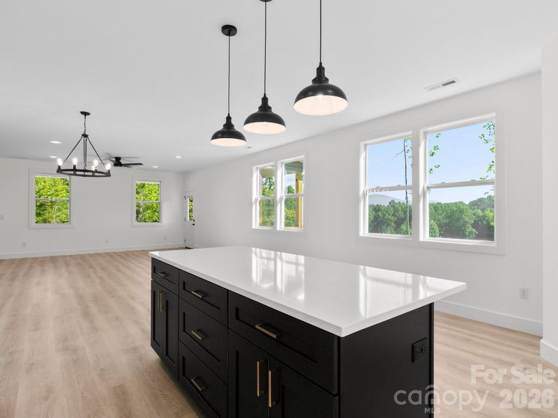 Furnished interior view inside a new home in , Old Fort (Image 5).