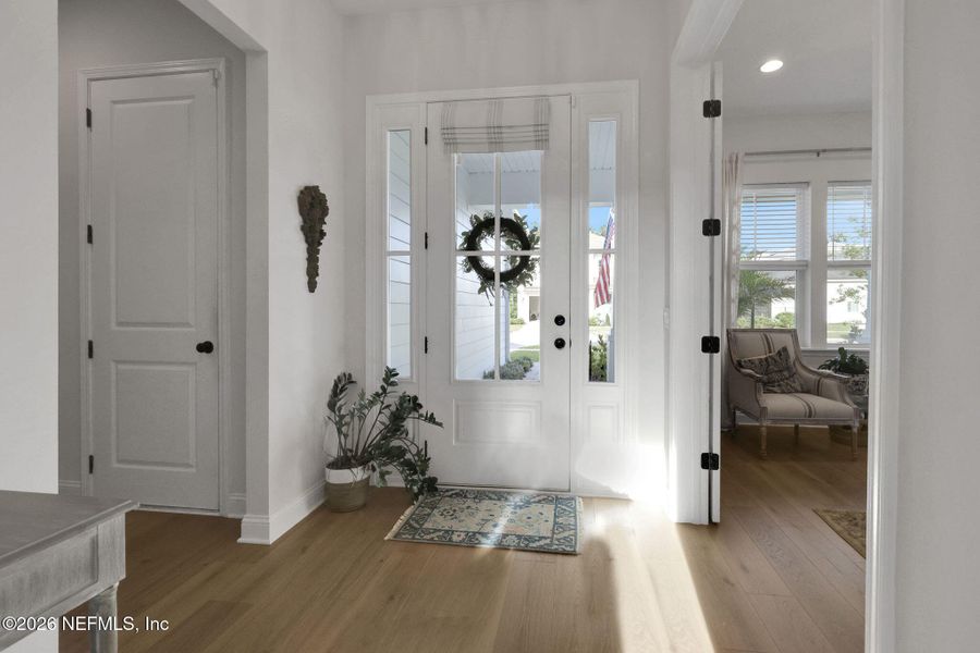 Furnished interior view inside a new home in Settler's Landing at Nocatee, Ponte Vedra (Image 18).