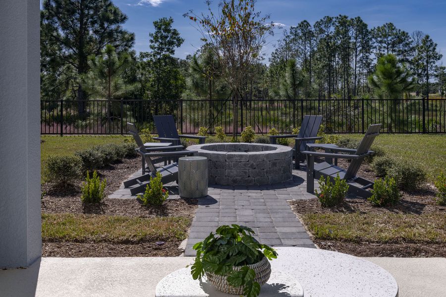 Sims optional outdoor living package at Trinity Gardens Sims optional outdoor living package at Trinity Gardens