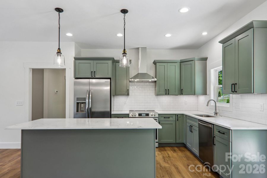 Furnished interior view inside a new home in , Hendersonville (Image 6).