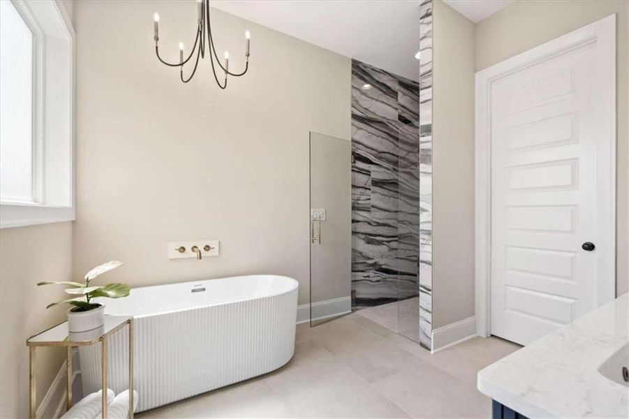 Furnished interior view inside a new home in , Roopville (Image 18).