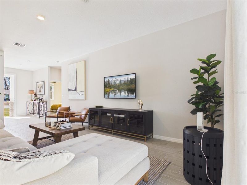 Furnished interior view inside a new home in , Ocala (Image 19).