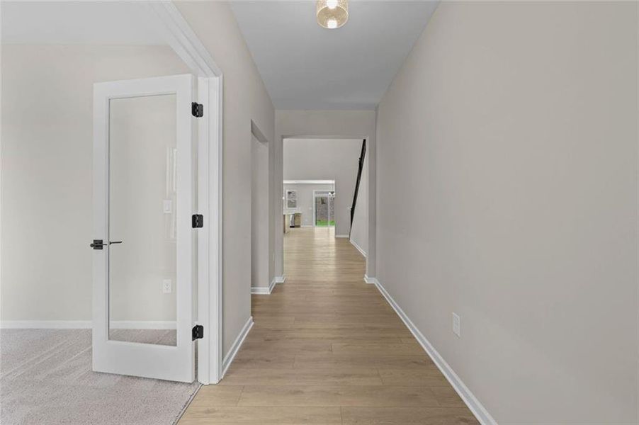 Spacious, unfurnished interior of a new home in Easton Park, Dallas (Image 15). Spacious, unfurnished interior of a new home in Easton Park, Dallas (Image 15).