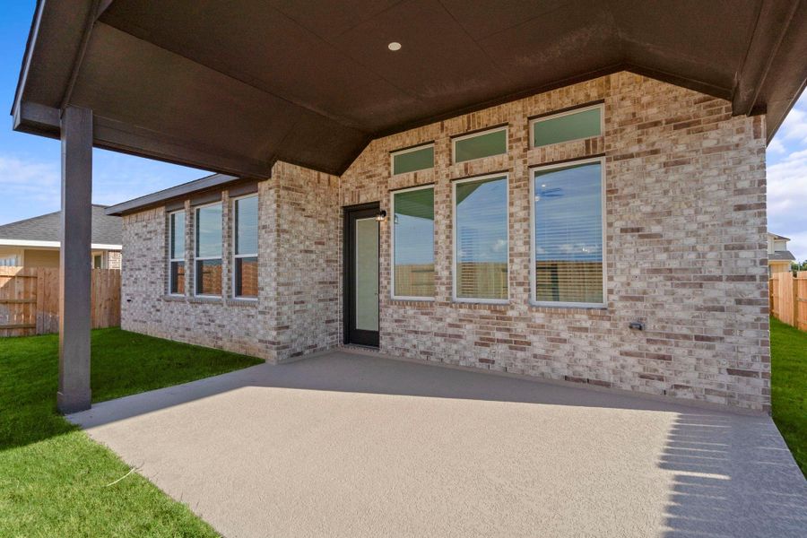 Exterior details and patio area of a home in Attwater, Waller (Image 3). Exterior details and patio area of a home in Attwater, Waller (Image 3).