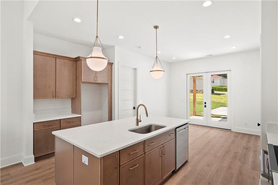 Furnished interior view inside a new home in , Calhoun (Image 3).