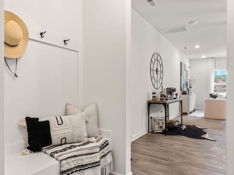 Representative furnished interior of a home built from the Haven TH by True Homes in Village Heights TH, Greensboro (Image 19). Representative furnished interior of a home built from the Haven TH by True Homes in Village Heights TH, Greensboro (Image 19).