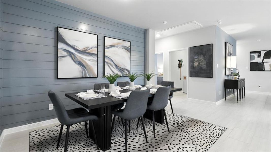 Furnished interior view inside a new home in The Canyons, Keene (Image 7). Furnished interior view inside a new home in The Canyons, Keene (Image 7).