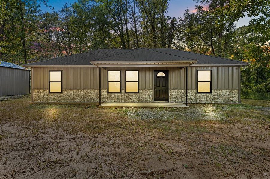 Front exterior of a new home in , Hawkins, TX, highlighting curb appeal (Image 20). Front exterior of a new home in , Hawkins, TX, highlighting curb appeal (Image 20).