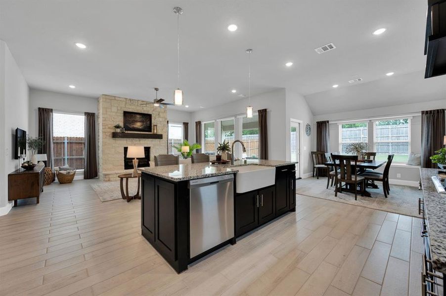 Great open floor plan