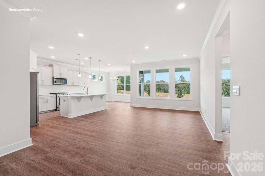 Spacious, unfurnished interior of a new home in Westport, York (Image 23).