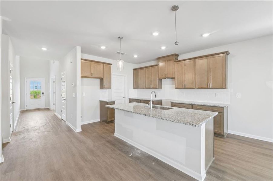 Furnished interior view inside a new home in Martin Springs - Estate Series, Lawrenceville (Image 9).