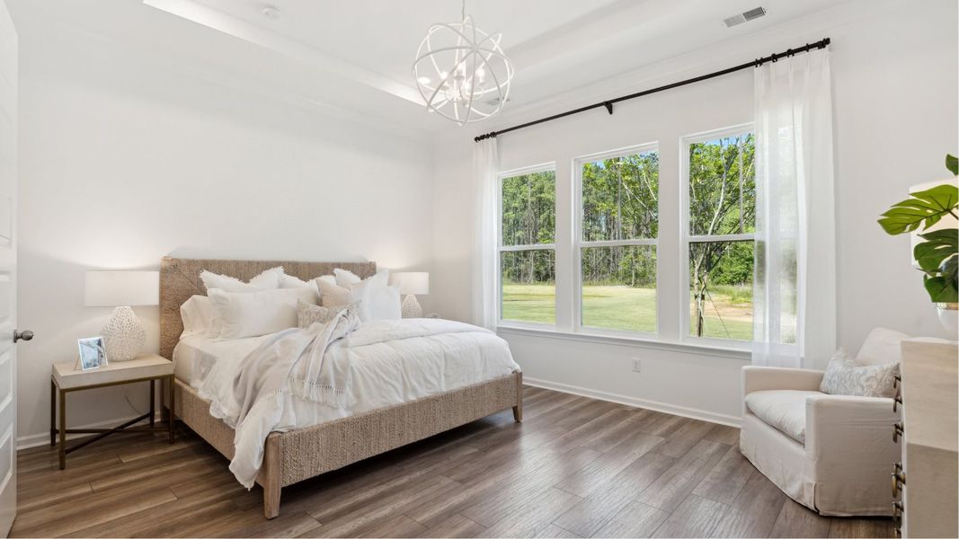 Camellia owner's suite bedroom